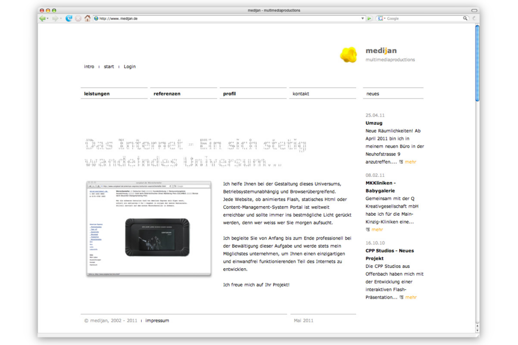 medijan.de 2011 – Von TYPO3 zu WordPress wechseln