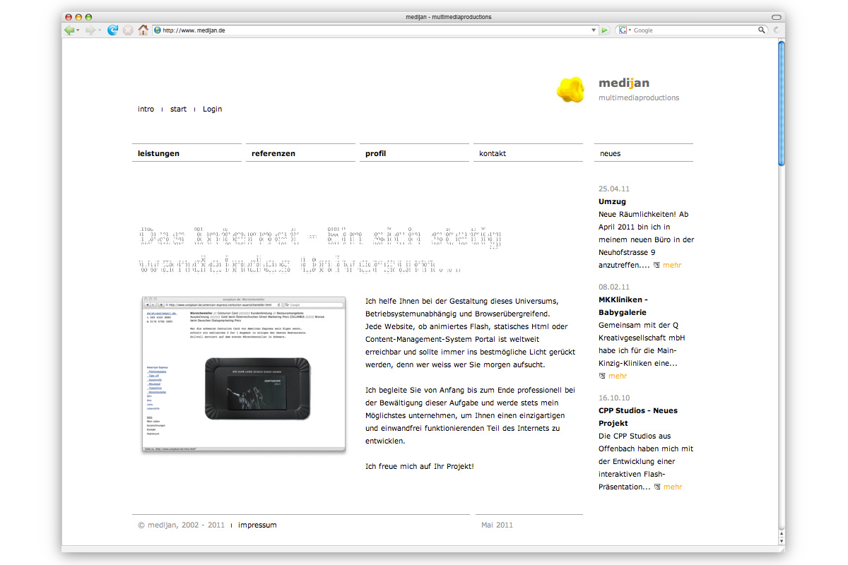 medijan.de 2011 – Von TYPO3 zu WordPress wechseln