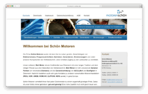 Screenshot Motoren Schön Website nach dem Relaunch PNG